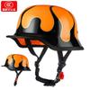 German Style Military Helmet Retro Half Face Motorcycle ECE Certified Adult Commute All Season