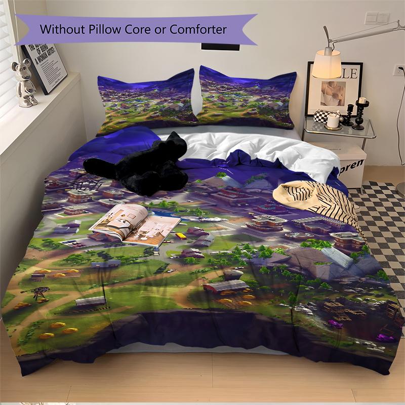 City Stormy Skies Bedding Sets For All Sizes New 3D Printed Bed Cover Comforter Duvet Cover Pillowcase Bedroom Decoration