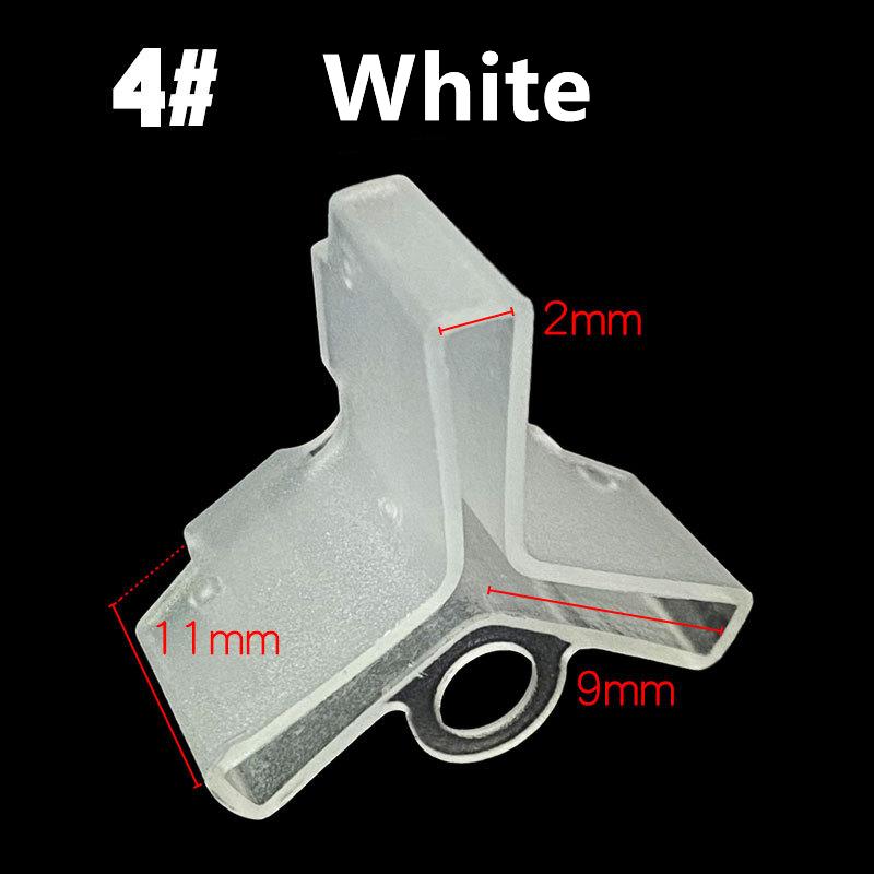 50Pcs/Lot Durable Protector Caps Fishing Out Hook Cover Safety Treble Fish Gear Lightweight Accessories with Slots Sleeves Tools