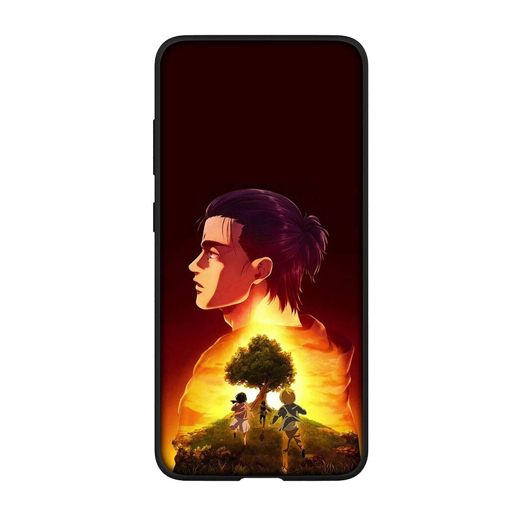 Для Samsung Galaxy S25 S24 S23 iPhone 17 16 15 Xiaomi Redmi Note 14 13 12 11 Plus Pro Max XR A37 Чехол Мультяшный Атака Титанов Леви OPPO Huawei Обложка