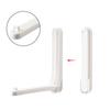 1PC Fashion Storage Rack Space-Saving Clothes Rack Wall Mounted Retractable Foldable Home Supplies