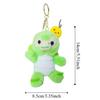 Green Tortoise Pendant 14cm Animal Plush Dolls Kawaii Car Key Rings  Trendy Jewelry Gift
