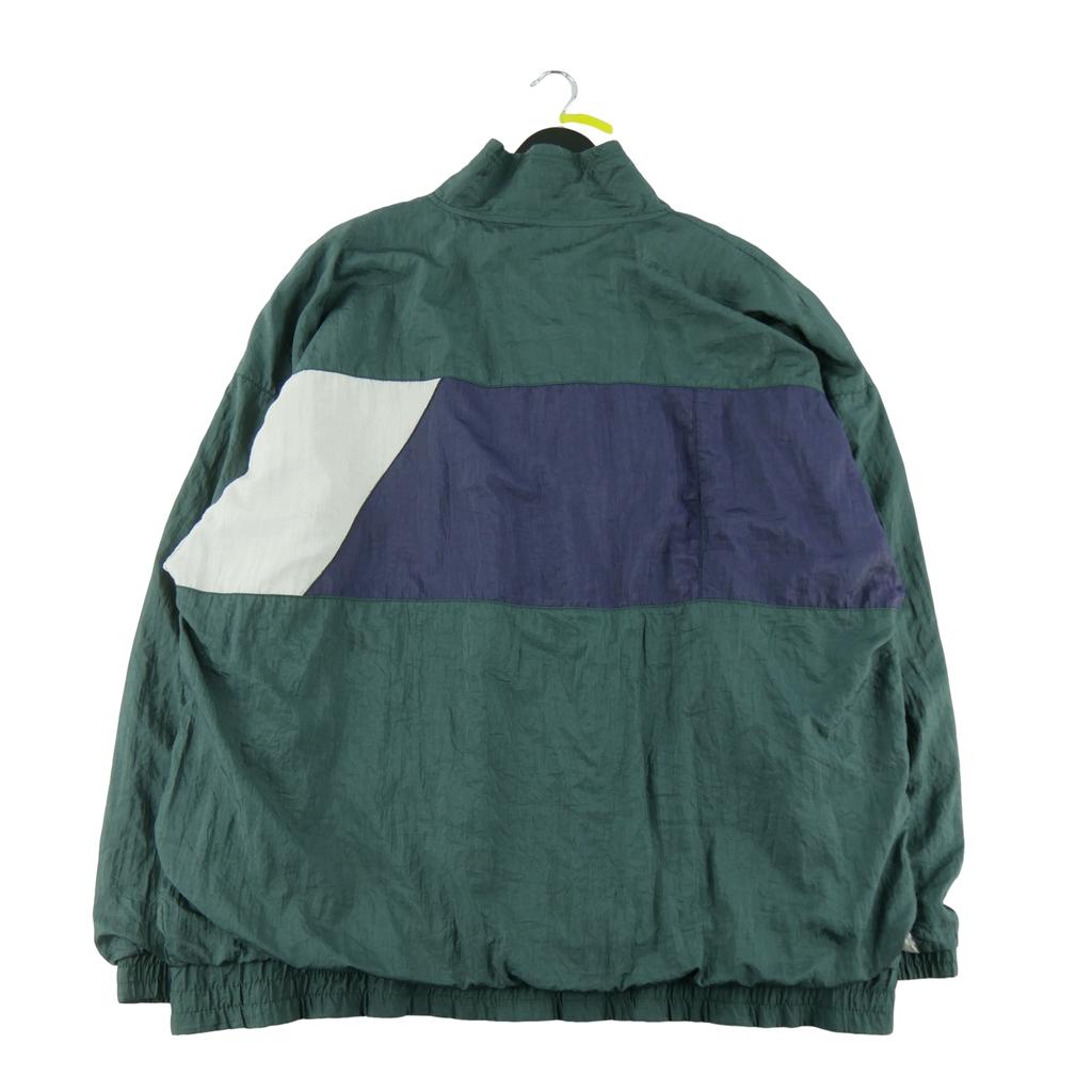 Seconde vie - Coupe-vent Homme Colorblock CD Vert - Bon état