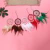 Feather Dream Catching Net Pendant With Tassels Home Wall Decoration New Wind Chime Pendant  Room