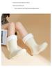 Morandi Color Women's Mid-Tube Non-Slip Rain Boots - Fashionable Classic Outdoor Rubber Shoes