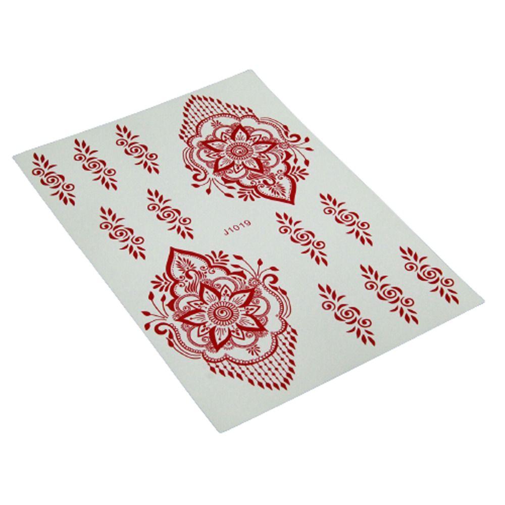 Для женщин ноги руки временные татуировки боди-арт наклейки переводные наклейки татуировки хной