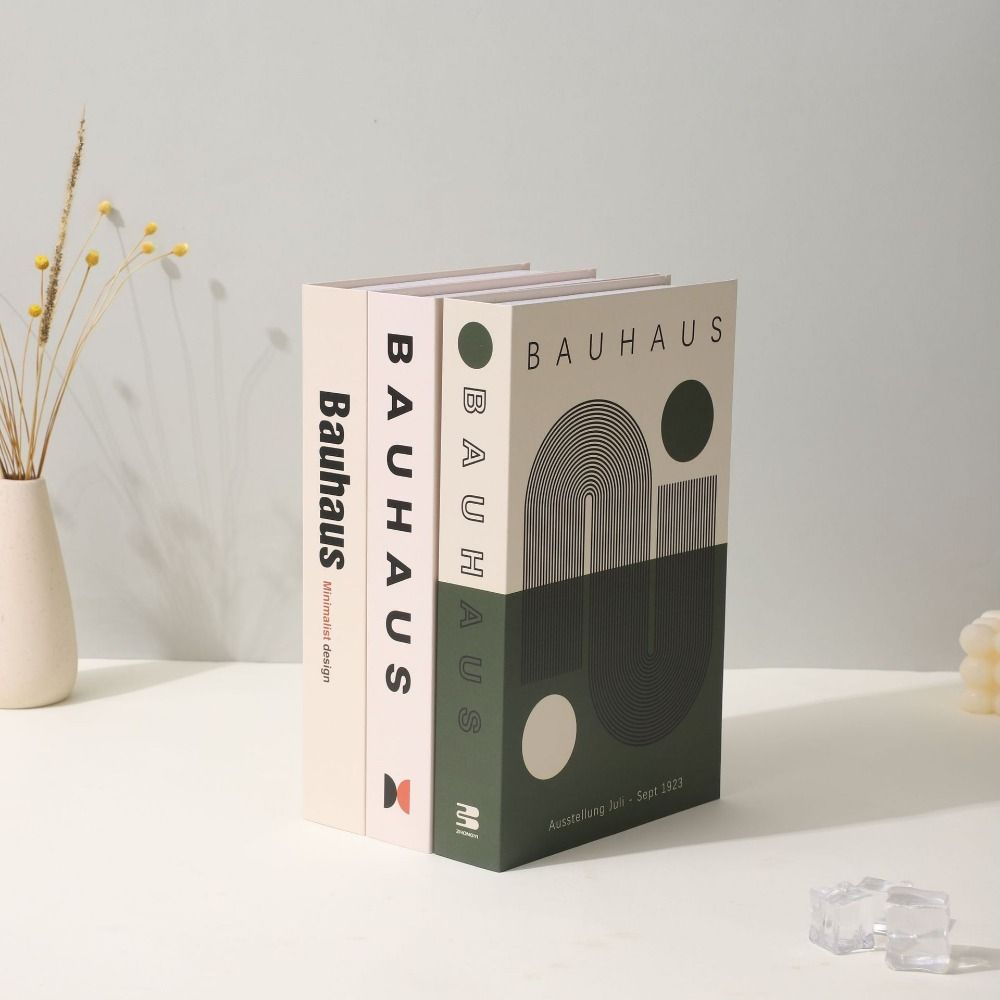 Креативные бумажные поделки Графические имитации книг Роскошные художественные фальшивые книги Нордический стиль Модель книги Образцы