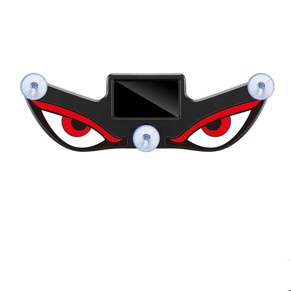 Suction Cup Mount Car Ambient Light Blinking Moving Eyes Anti-Rear-End Light  Universal Car Fit