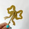 Pack of 2 Functional Bows Shaped Hooks Cast Iron for Wall Organization Space Saving Kitchen Hallway Closet Hanger