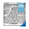 Ravensburger Пазл-карта Лондона с ручкой и чернилами R129638 (200 шт.)