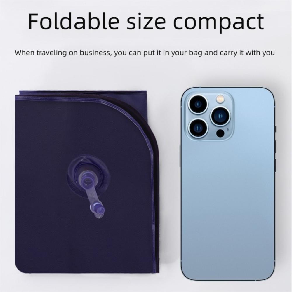 6 Colors Air Cushion Pillows PVC Flocking Inflatable Pillow New Magic Cushion  Household