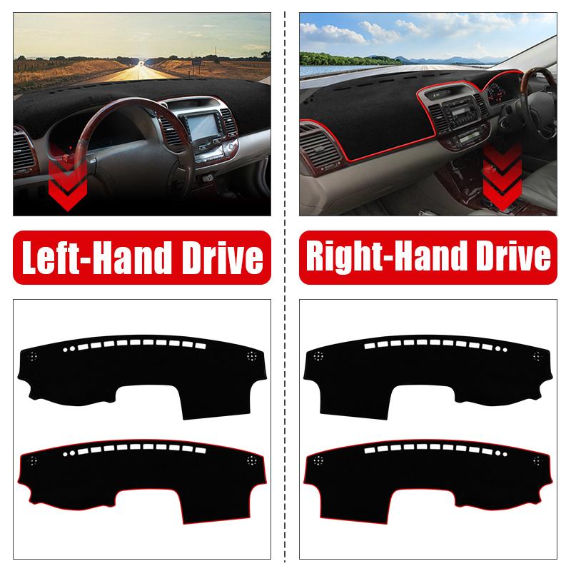 Автомобильные аксессуары для Toyota Camry 30 XV30 2002 2003 2004 2005 2006, крышка приборной панели, избегайте света, коврик, анти-УФ-ковер, нескользящий