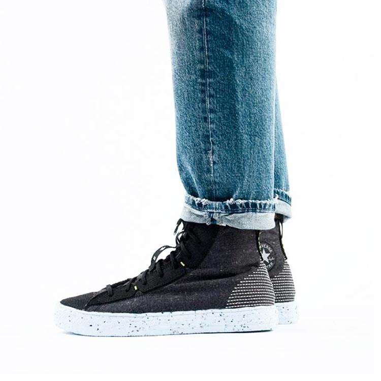 Converse Chuck Taylor All Star Crater High Black Unisex Sneakers Chambray-Blue 168600C