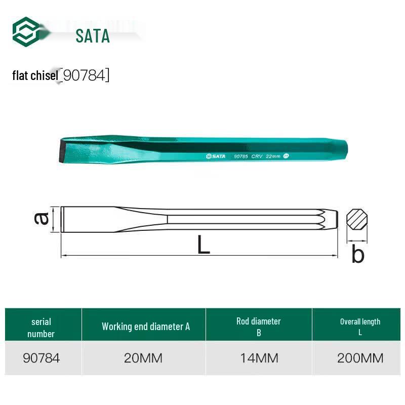 SATA 90784 Плоское зубило