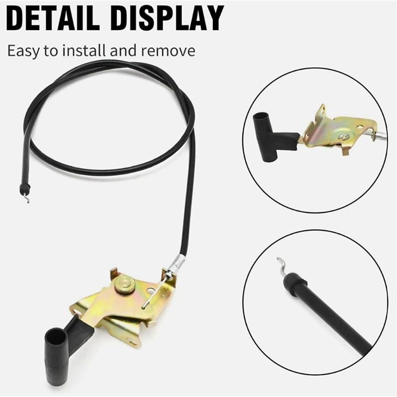 Трос управления газом для SVRII V RideII STS60 21BV WS23 37BVEFI Газонокосилок Легкая установка Прочность Конструкция