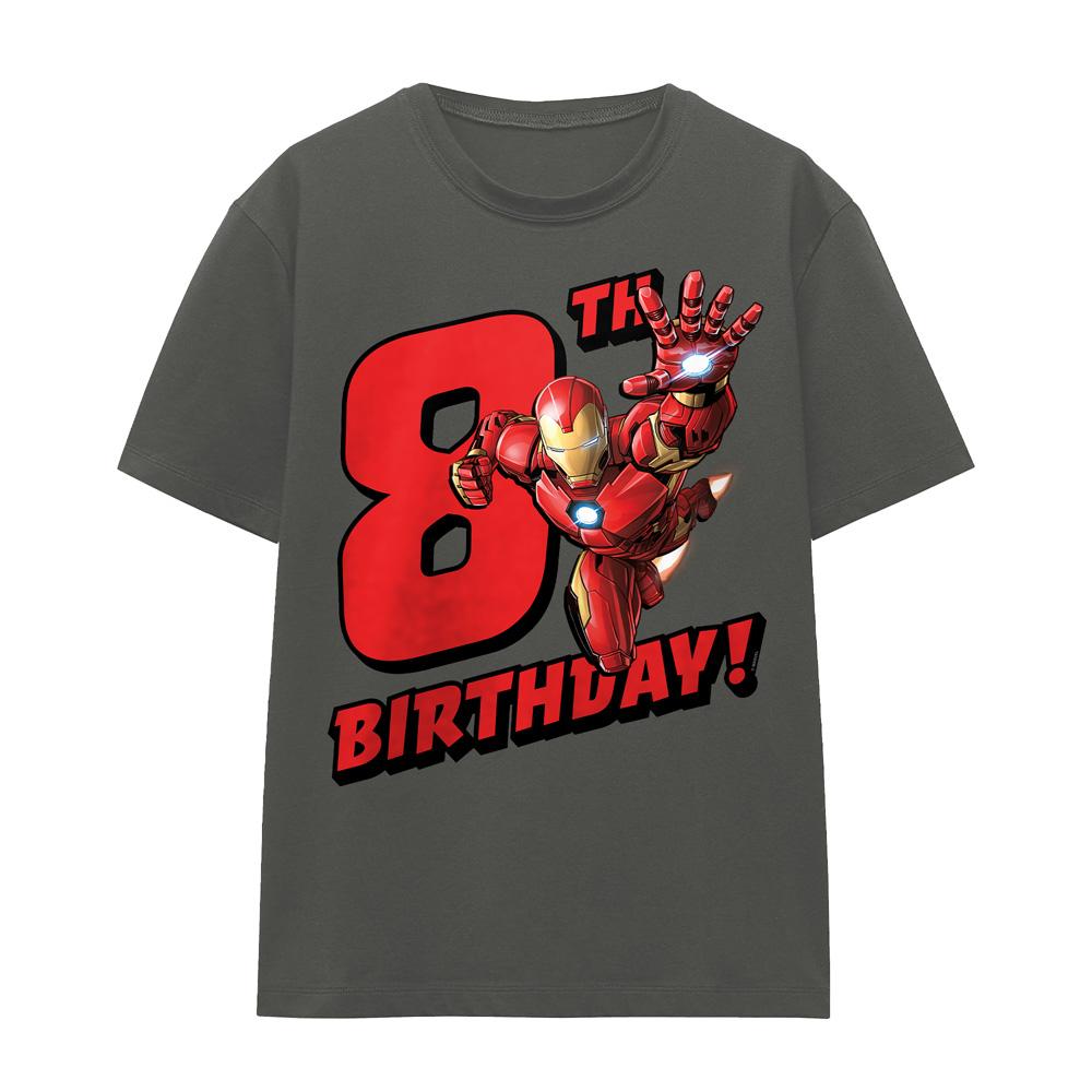 Iron Man Womens/Ladies 8th Birthday T-Shirt
