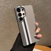 Пластиковый чехол с узором из углеродного волокна и кевлара Mountain для Samsung S25 S24 S23 Ultra Plus Для Magsafe Магнитная беспроводная зарядка Чехол