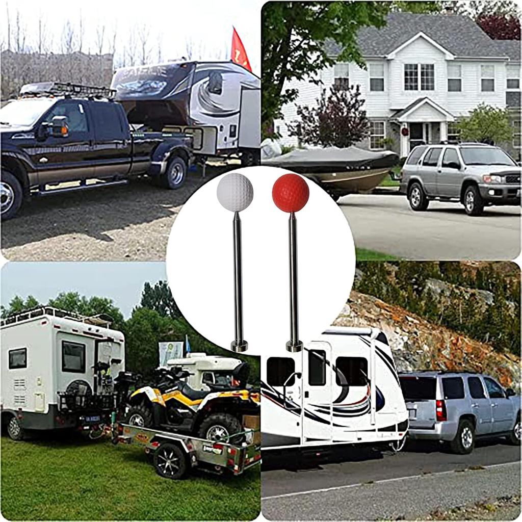 2Pcs Tall Adjustable Magnetic Alignment Kit, Trailer Guide Poles, RV Accessories, Boat Trailers Guides, Hitch Magnetic Alignments For Boat, Camper,