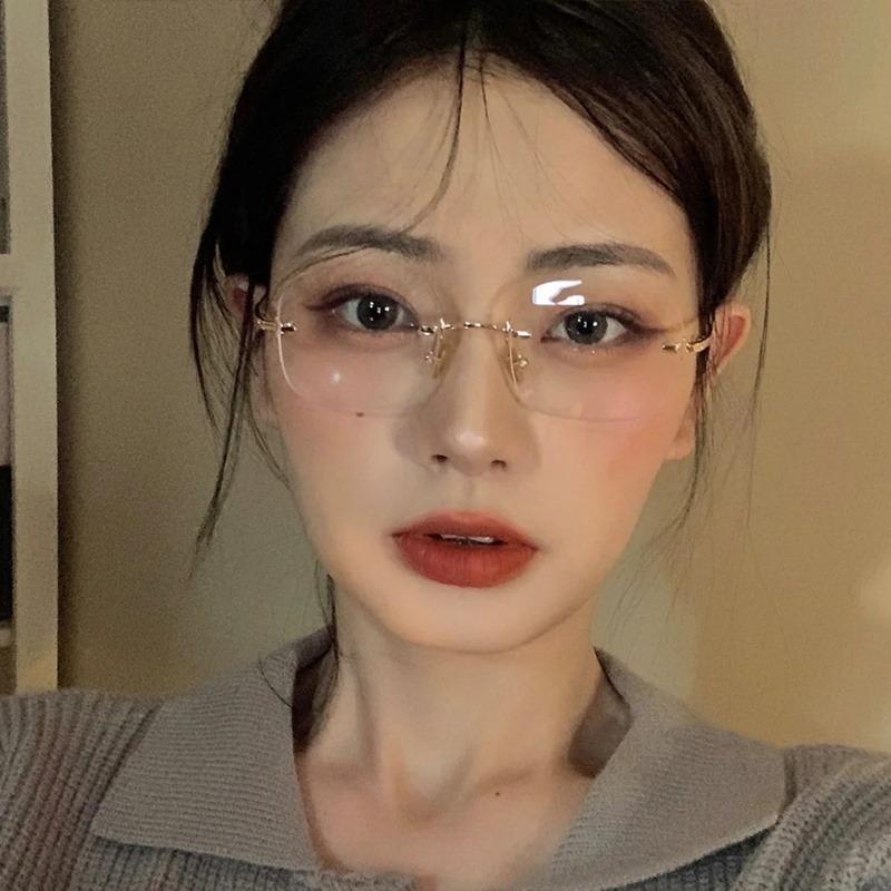 Очки с защитой от радиации для женщин и мужчин Очки без оправы Очки с защитой от синего света