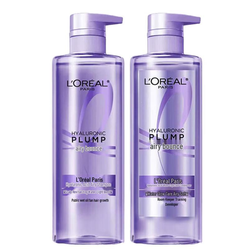 Набор шампуня и кондиционера L'Oréal с гиалуроновой кислотой для объема