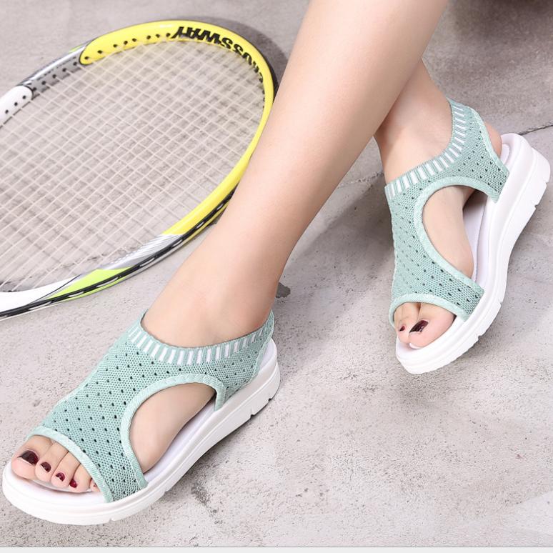 Summer Sandals Women's Shoes Platform Breathable Comfortable Walking Shoes