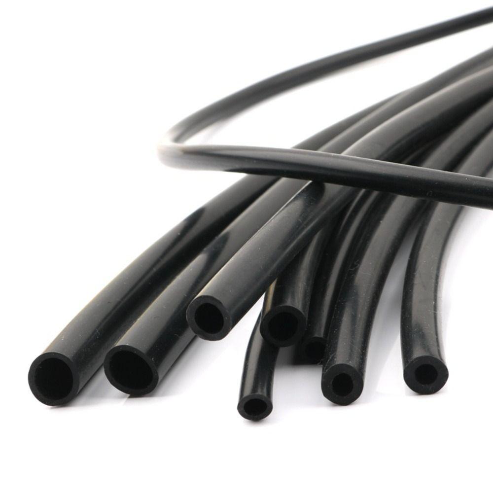 1Pcs Black Flexible Rubber Hose ID2-6mm Water Pipe Durable Garden Pipe for Drink Water Faucet