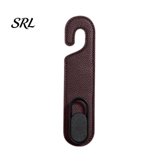 Compact Car Interior Organizers Universal Seat Hook Hanger, Faux Leather Back Storage Headrest Hangers Foldable Organizer for Hanging Groceries
