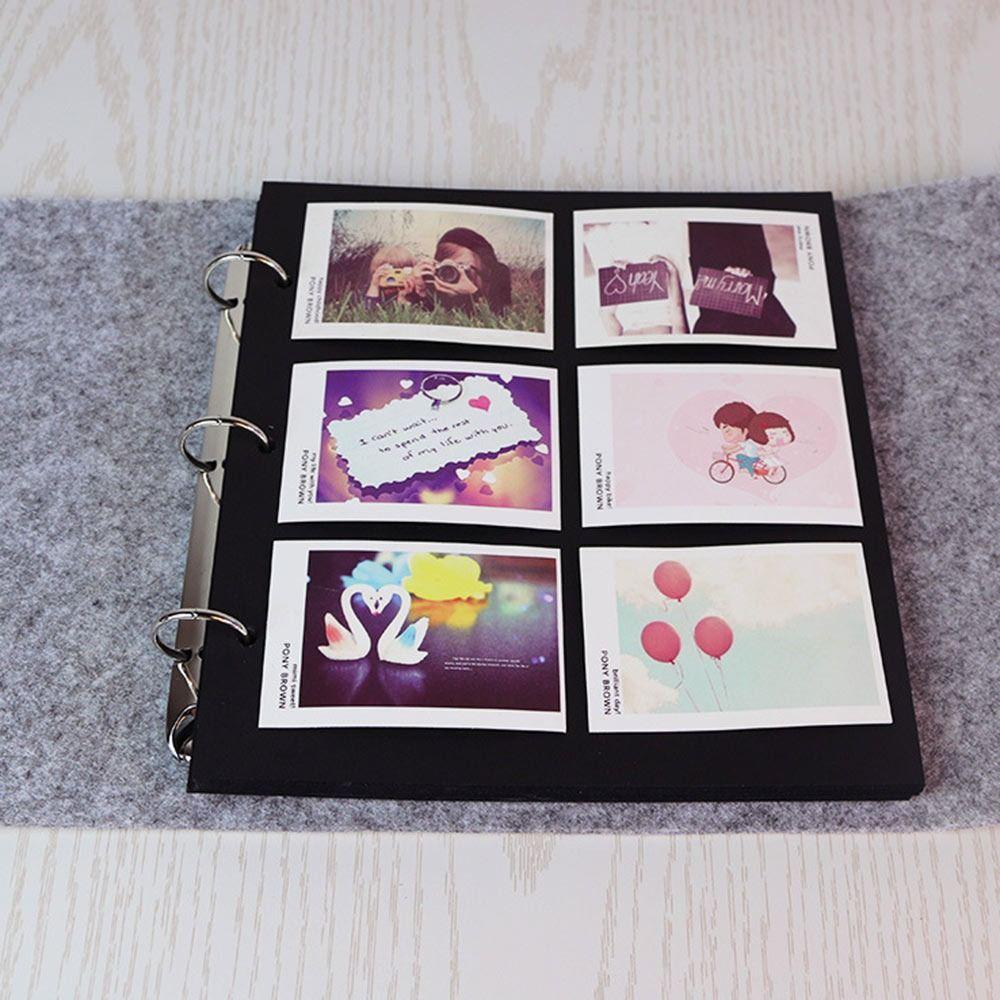 Альбом с фотографиями своими руками, бархатная обложка из фетра, детский памятный буклет, креативная открытка для показа