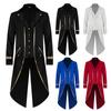 Tailcoat Steampunk Long Tuxedo Medieval Prince Victorian Gothic Coat  Halloween