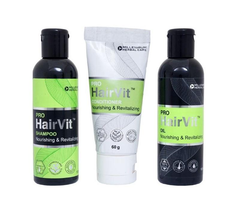 Про Хэйрвит: набор для ухода за волосами (260 г), Pro Hairvit, Millennium