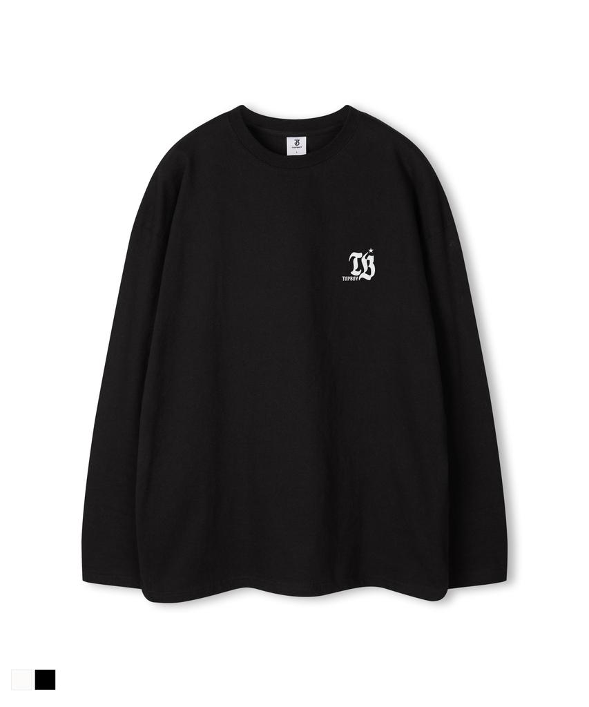 TOPBOY Tv Star Print Oversized Long Sleeve T-Shirt