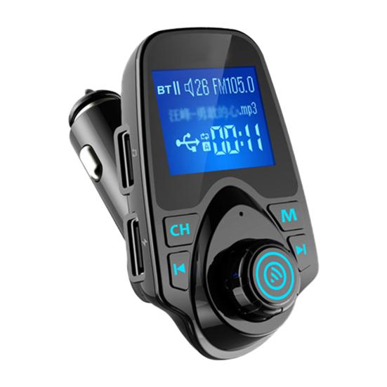 T11 U Disk Tf Card Mp3 Bluetooth-совместимый плеер Hans-Free FM-передатчик Автомобильное зарядное устройство