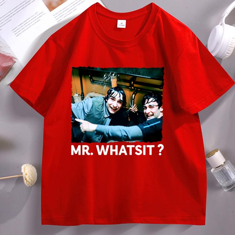 Funny Mr Whatsit TShirt Retro Cotton Short Sleeve TV Show T Shirt Trend Holiday Movie Tshirt Unisex Women Printed Tees Clothes