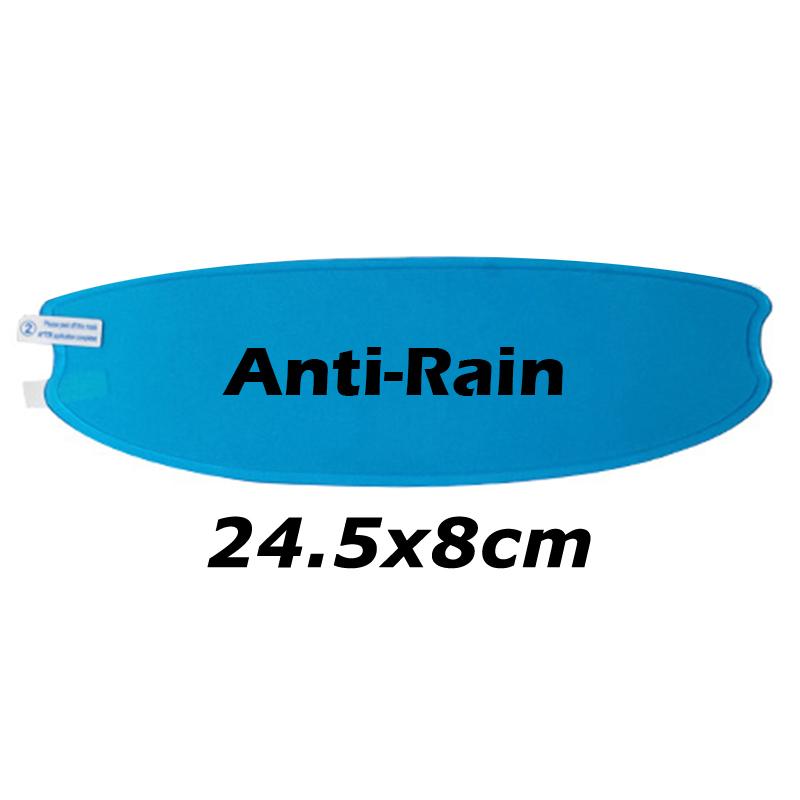 2Pcs Motorcycle Helmet Anti-Fog Rainproof Clear Film Helmet Lens Durable Nano Coat Motorcycle Sticker Safety Driving Accessories