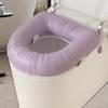 Toilet Seat Cushion Compatible with Most Standard Toilets. Thick for Seniors.