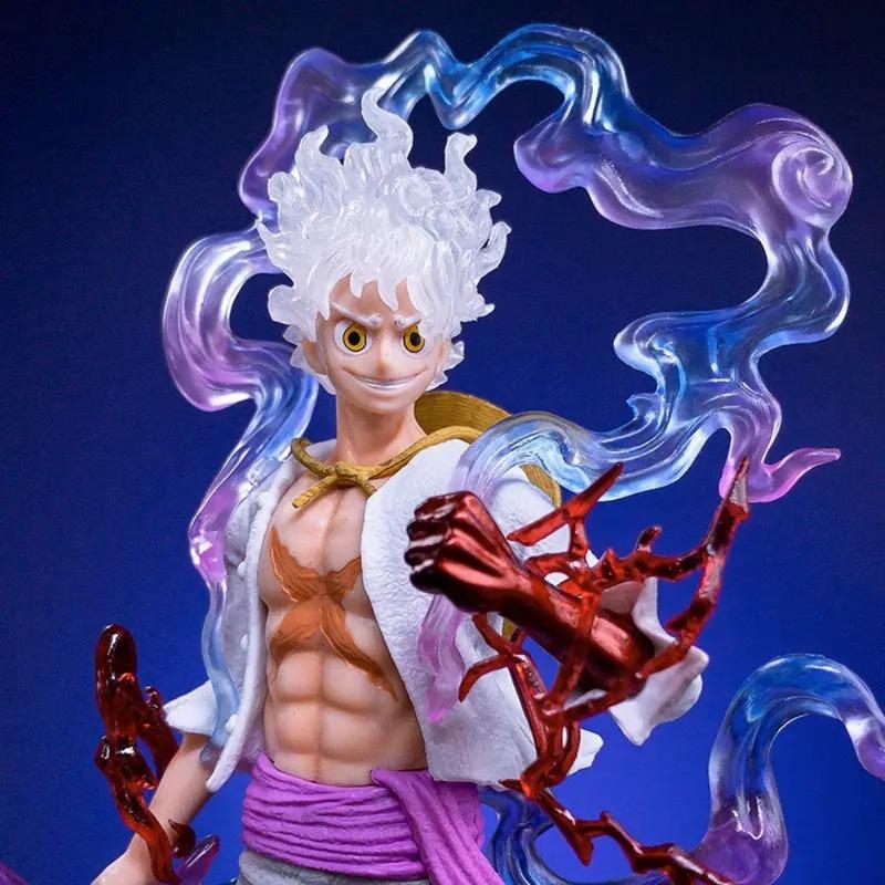 19 СМ Аниме Фигурка Действия One Piece Ника Луффи Фигурки Действия ПВХ Статуя Модель Игрушки для Детей Япония Манга Мультфильм Подарки на День Рождения
