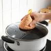 1Pc Triangle Pot Hat Non-Slip Stove Handle Mitt for Cast Iron Skillet Hanging Iron