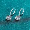 Earrings for Sterling Platinum Metal Popular for Everyday Wedding Gifts Women, Popular, Cute, Silver, 5-layer Plating, Allergy-friendly, Use,