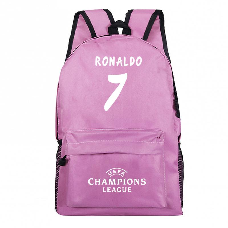 Периферийные футбольные C Роналду шаблон модный рюкзак кампус студенческая школьная сумка дорожная сумка