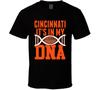 It's In My Dna Cincinnati Football Fan T Shirt