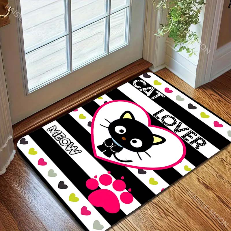 Cute Kitten Art Carpet for Living Room Bedroom Sofa Home Decor Non-slip Floor Mat Modern Rugs Creative Doormat Luxury Gifts