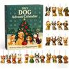 New Product: 2025 Dog Lovers' Advent Calendar Blind Box Acrylic Flat Pendant Christmas Decorations Christmas Gifts
