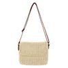 Handmade Straw Handbag for Women Summer Beach Tote Woven Shoulder Bags Bohemia Knitted