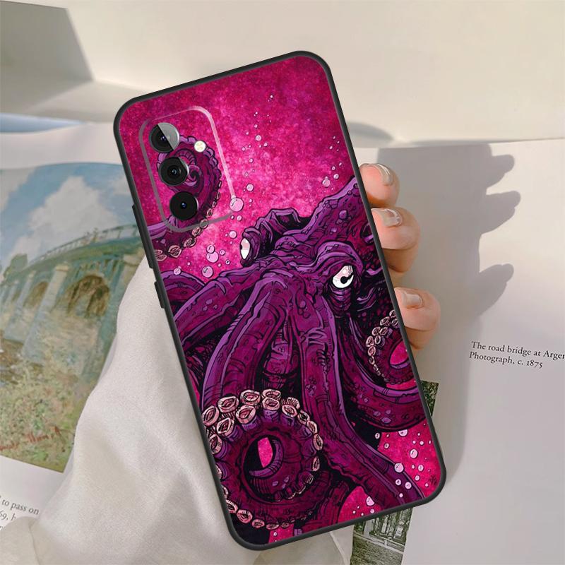 Чехол-чехол Осьминог для Samsung Galaxy A13 A33 A53 A34 A54 A14 A15 A16 A26 A36 A56 A12 A32 A52 A06 A35 A55