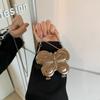 Сумка-переноска в форме бабочки, женская, с красным конвертом, в виде рта, нишевый дизайн, сумка для ужина на цепочке через плечо