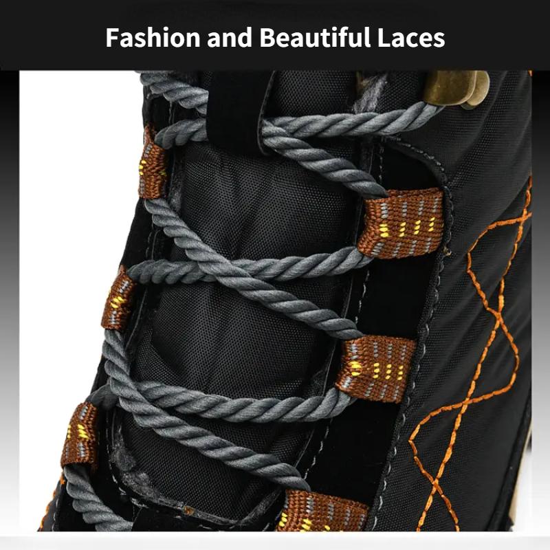 Мужские плюшевые сапоги. Высокие хлопковые туфли. Теплые зимние сапоги. Большие ботинки 38–47.