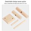 Natural Wood Bracelet Storage Rack Desk Organizer Tier Jewelry Stand Jewelry Display Stand  Girls