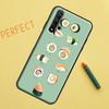 Kawaii Sushi Crowd Case For Huawei Nova 10 9 SE 5T Y90 Y70 Y60 Y61 Nova 3i 7i 8i 11i P20 P40 P30 Lite P60 Pro