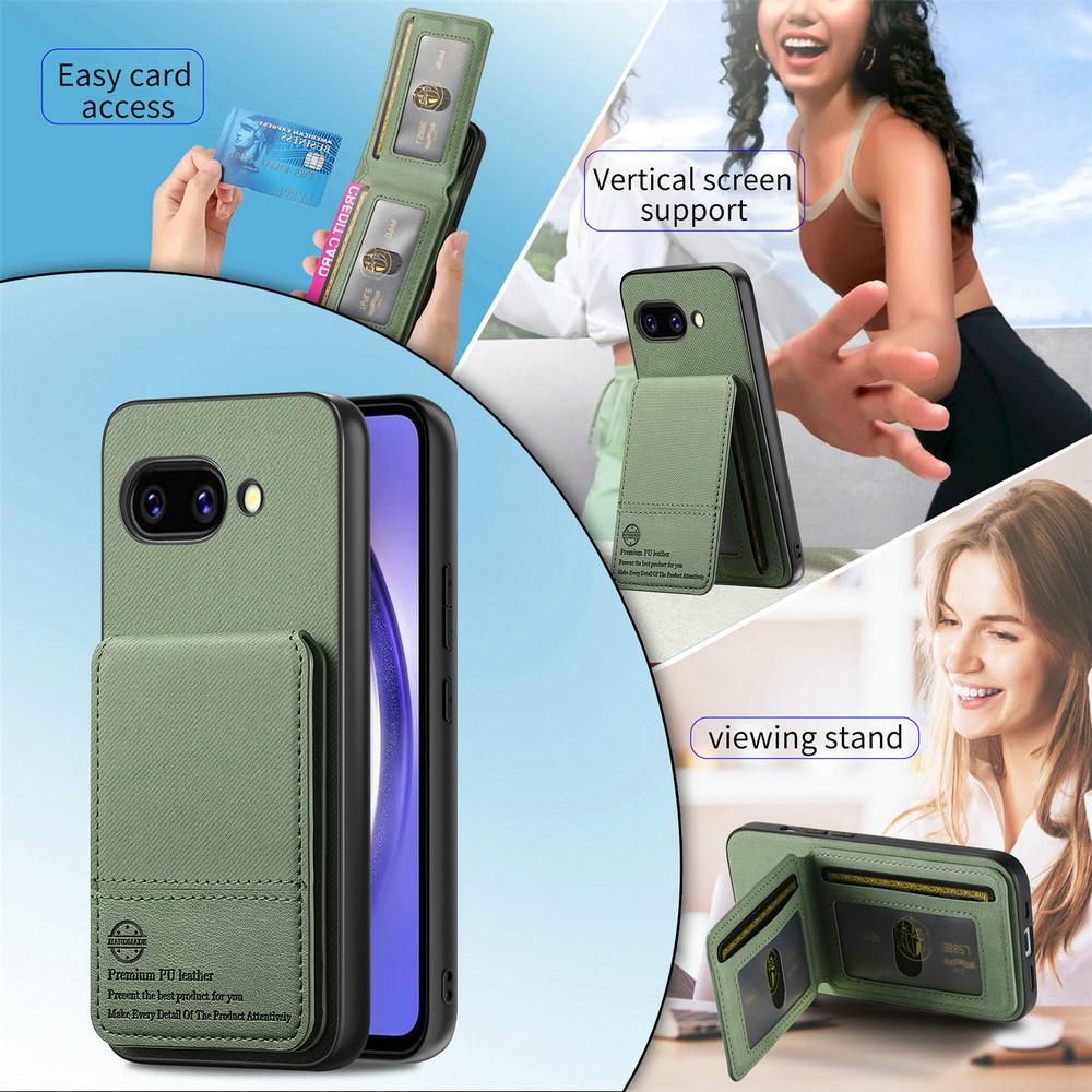 Luxury Case For Google Pixel 10 Pro XL 5G 2025 RFID Blocking Leather Card Holder Wallet Back Cover Pixel10 Pixel 9A 9 Pro Funda