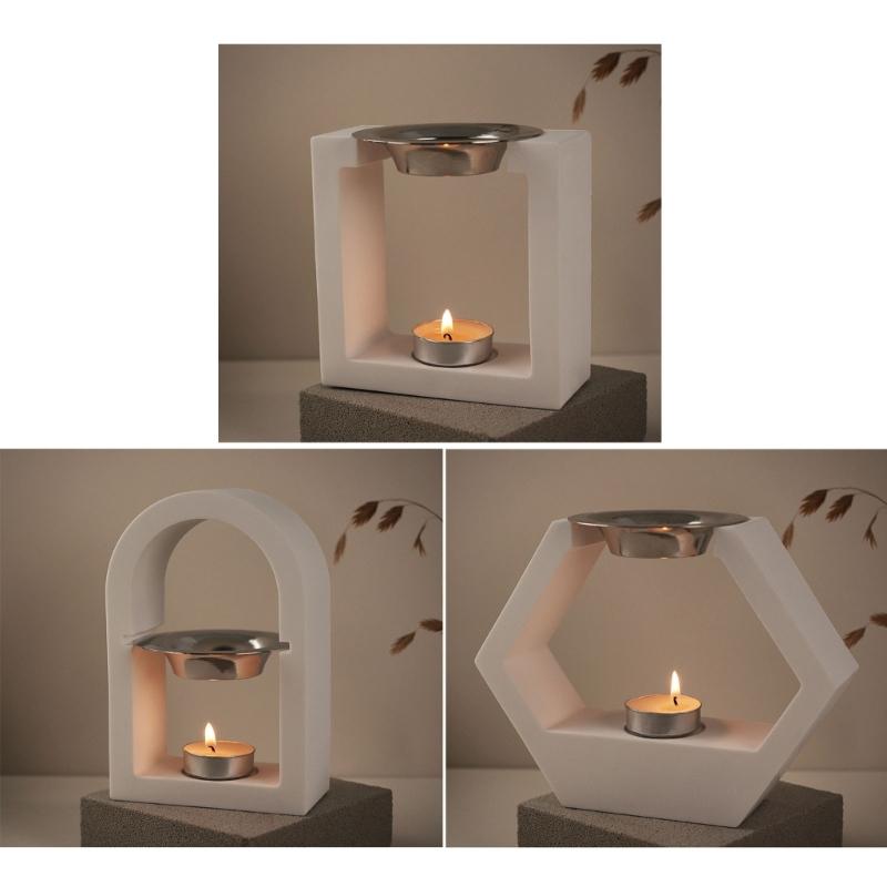 Candle Holder Mold, Irregular Shape Candlestick Molds for DIY Candle Holder Candlestick Christmas Gift Home Decor